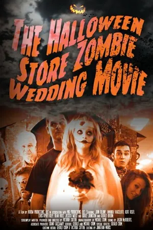 Постер к фильму The Halloween Store Zombie Wedding Movie (2016)