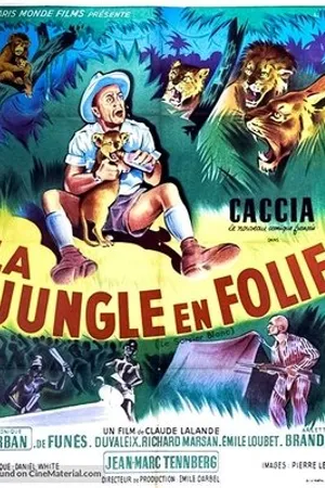 Постер к фильму La jungle en folie (1952)