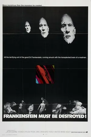 Постер к фильму Франкенштейн должен быть уничтожен (1969)