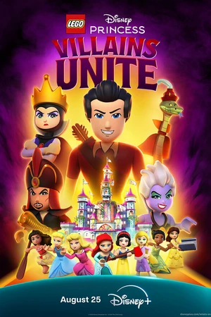 Постер к мультфильму Lego Disney Princess: Villains Unite (2025)