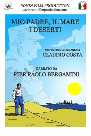 Постер к фильму Mio padre, il mare, i deserti (2014)