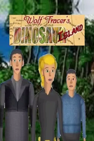 Постер к мультфильму Wolf Tracer's Dinosaur Island (2004)