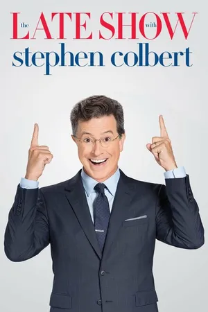 Постер к сериалу Позднее шоу со Стивеном Колбером (2015)