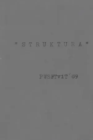 Постер к фильму Структура (1989)