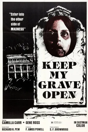 Постер к фильму Держите мою могилу открытой (1977)