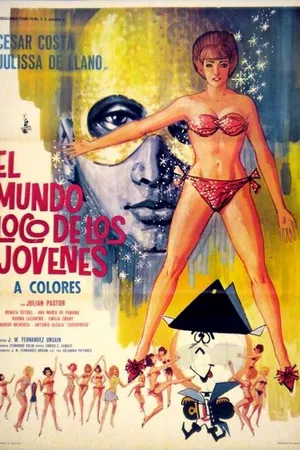 Постер к фильму El mundo loco de los jóvenes (1967)