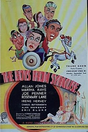 Постер к фильму Парни из Сиракуз (1940)