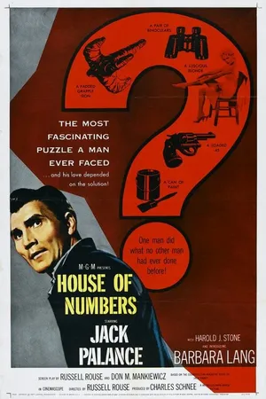 Постер к фильму House of Numbers (1957)
