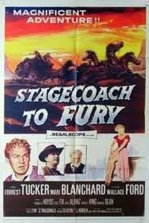 Постер к фильму Дилижанс ярости (1956)