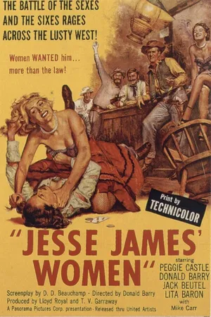 Постер к фильму Jesse James' Women (1954)