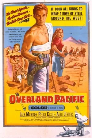 Постер к фильму Overland Pacific (1954)