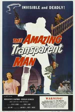 Постер к фильму Необычайно прозрачный человек (1960)