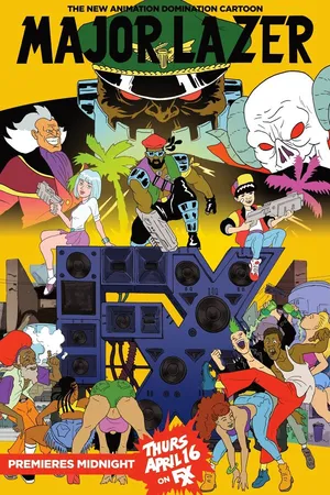 Постер к мультсериалу Майор Лазер (2014 - 2015)