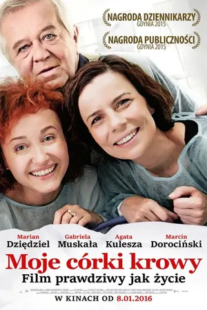 Постер к фильму Мои дочери — коровы (2015)