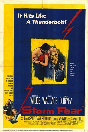 Постер к фильму Страх бури (1955)