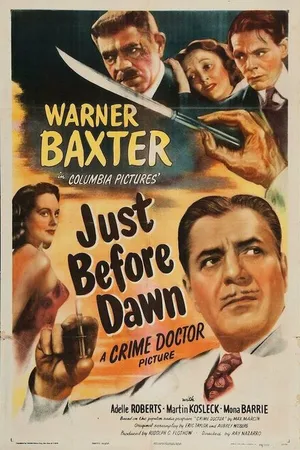 Постер к фильму Just Before Dawn (1946)