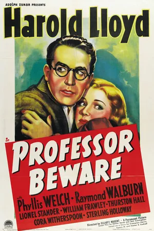 Постер к фильму Профессор, остерегайся (1938)