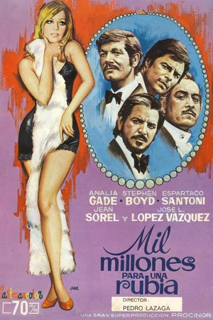 Постер к фильму Миллиард для блондинки (1972)