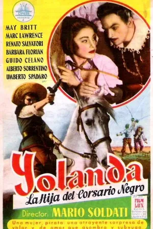 Постер к фильму Иоланда, дочь Черного корсара (1953)