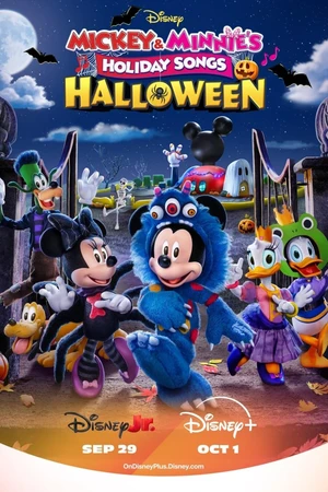 Постер к мультсериалу Mickey & Minnie's Holiday Songs: Halloween (2025)