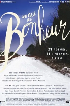 Постер к фильму Un cri au bonheur (2007)