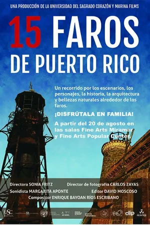 Постер к фильму 15 Lighthouses of Puerto Rico (2015)