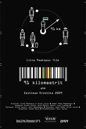 Постер к фильму 91 Kilometers. Chronicle of Estonia 2009 (2010)