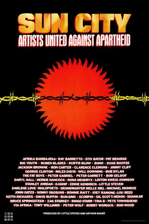 Постер к фильму Artists United Against Apartheid: Sun City (1985)