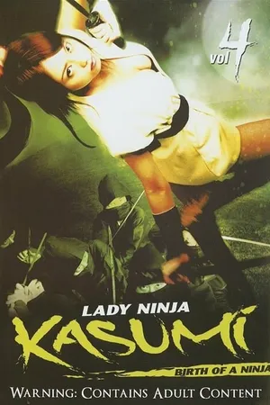 Постер к фильму Женщина-ниндзя Касуми 4: Рождение ниндзя (2007)