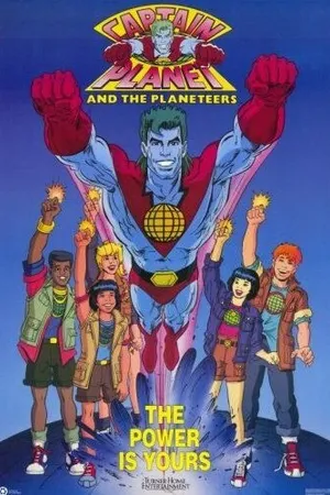 Постер к мультсериалу Команда спасателей Капитана Планеты (1990 - 1996)