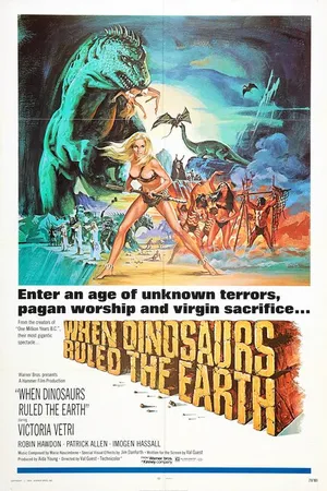 Постер к фильму Когда на земле царили динозавры (1969)