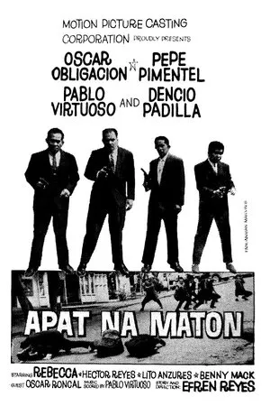 Постер к фильму Apat na Maton (1963)