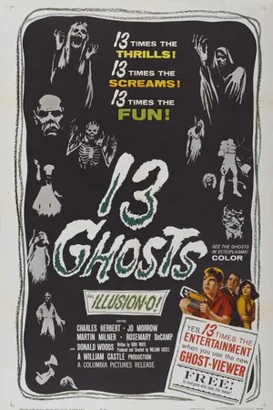 Постер к фильму 13 призраков (1960)
