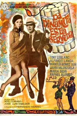 Постер к фильму La dinamita está servida (1968)