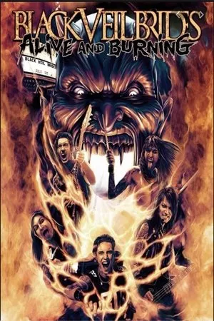 Постер к фильму Black Veil Brides: Alive and Burning (2015)