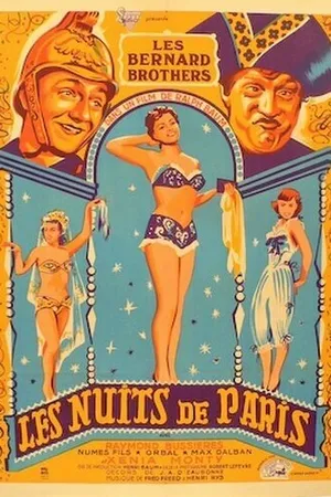 Постер к фильму Les nuits de Paris (1951)