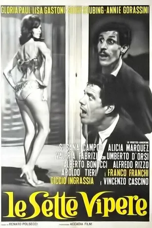 Постер к фильму Семь ядовитых змей: Латинский муж (1964)