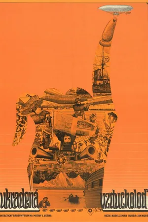 Постер к мультфильму Похищенный дирижабль (1966)