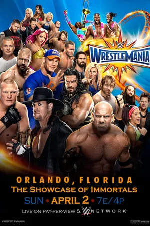 Постер к фильму WWE РестлМания 33 (2017)