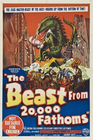 Постер к фильму Чудовище с глубины 20000 морских саженей (1953)