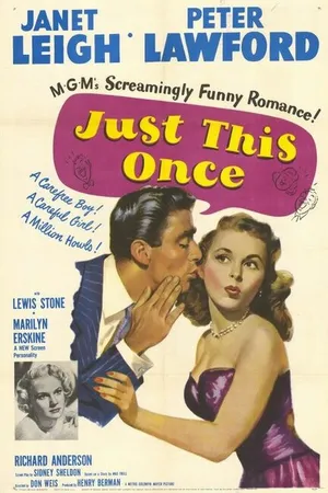 Постер к фильму Только в этот раз (1952)
