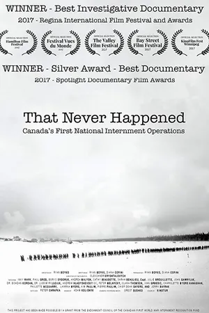 Постер к фильму That Never Happened: Canada's First National Internment Operations (2017)