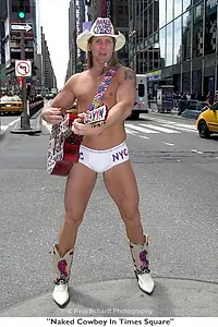 Актёр The Naked Cowboy — фото персоны