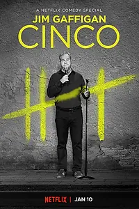 Главный постер фильма «Jim Gaffigan: Cinco (2017)»