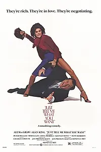 Главный постер фильма «Скажи, что тебе нужно (1979)»