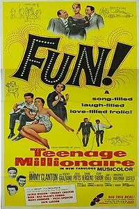 Постер к фильму «Teenage Millionaire (1961)»