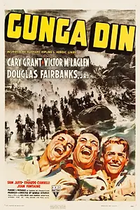 Главный постер фильма «Ганга Дин (1939)»