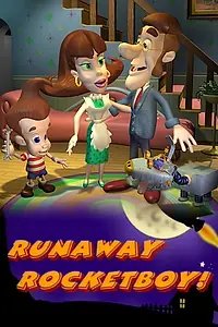 Постер к мультфильму «Jimmy Neutron: Runaway Rocketboy! (1998)»