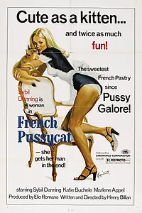 Главный постер фильма «Французская Кошечка (1972)»