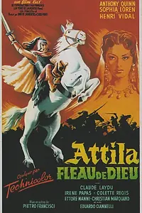 Главный постер фильма «Аттила завоеватель (1954)»